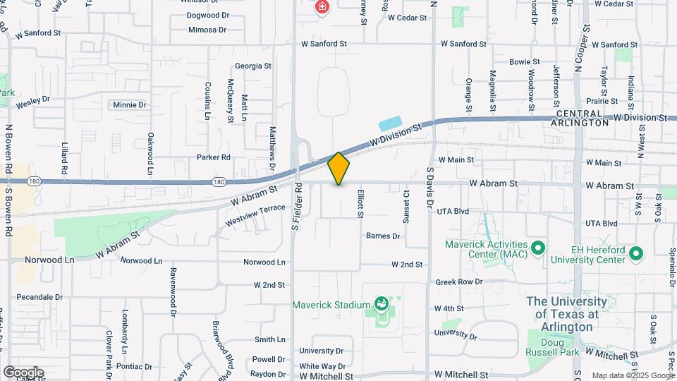 1508 W Abram St Mapa y Detalles de la Ubicación