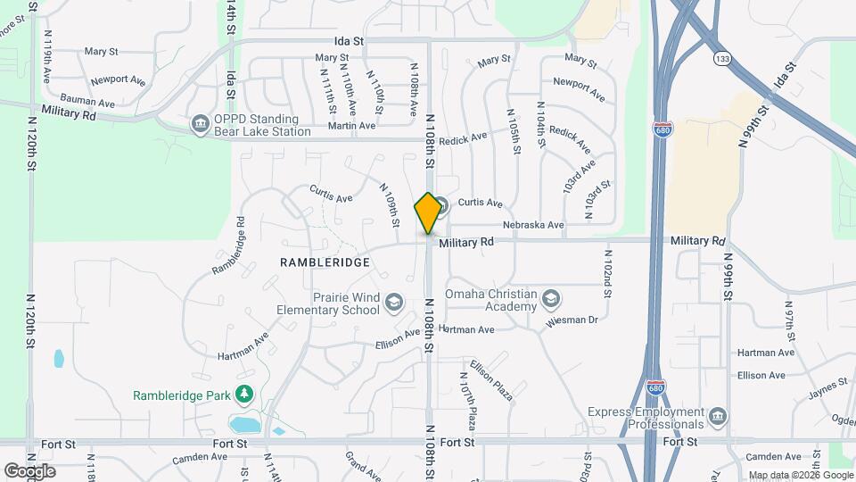 6012 N 108th St Map and Location Details