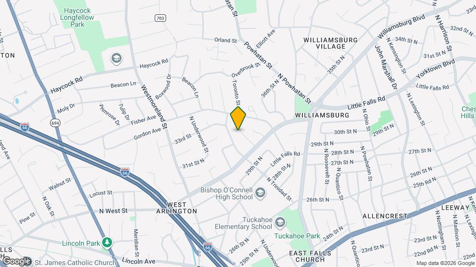 3100 N Toronto St Map and Location Details