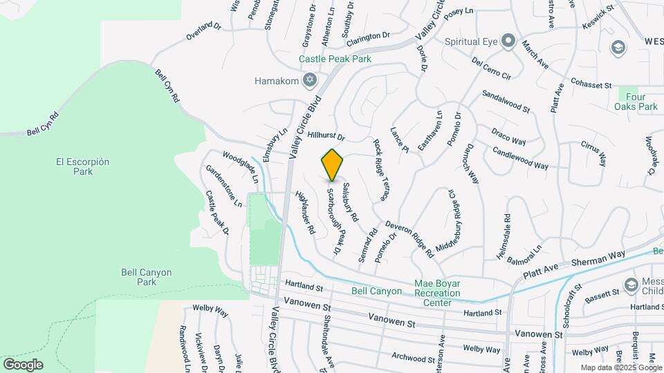 7150 Scarborough Peak Dr Map and Location Details