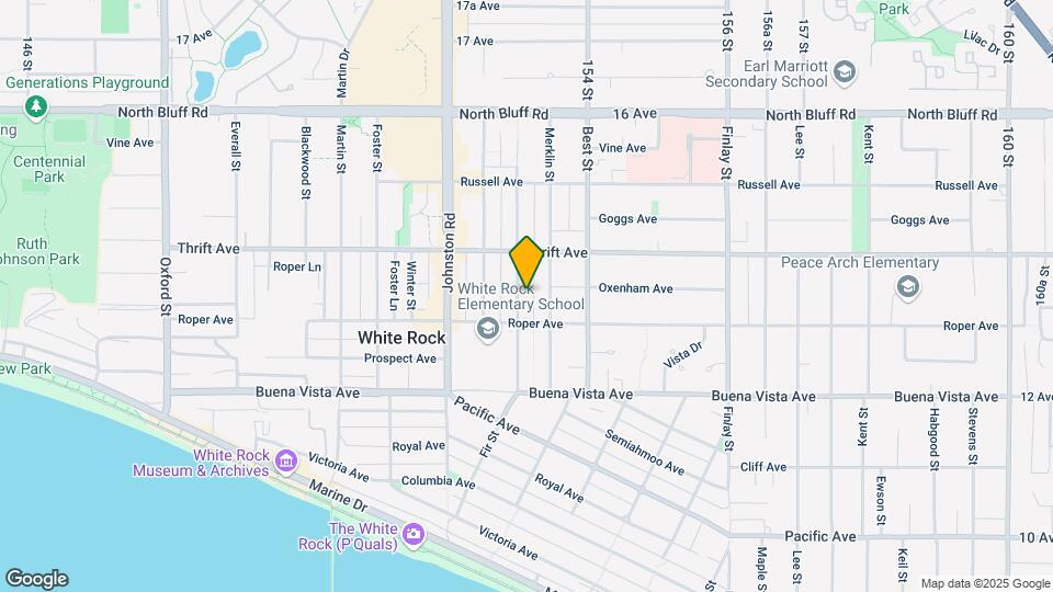 1340 Fir St Map and Location Details