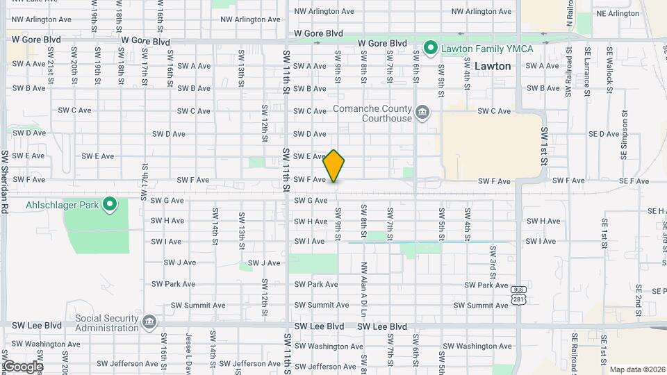 904 SW G Ave Map and Location Details