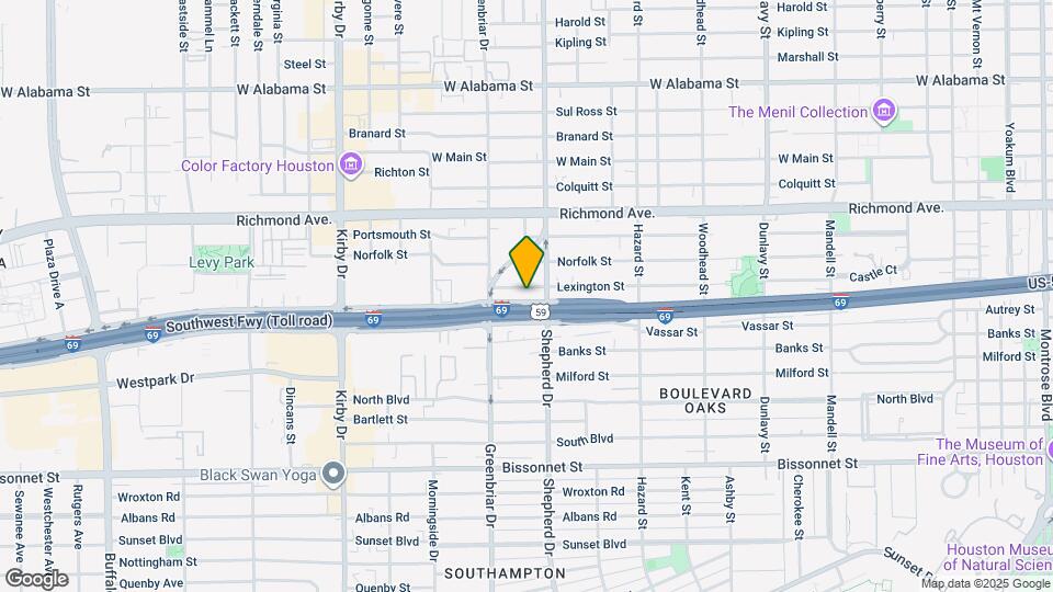 2115 Lexington St Map and Location Details