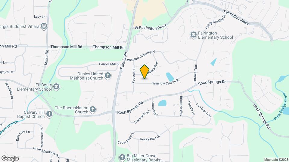 5332 Winslow Crossing Map and Location Details