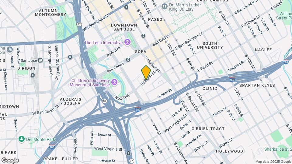 160 Balbach St Mapa y Detalles de la Ubicación