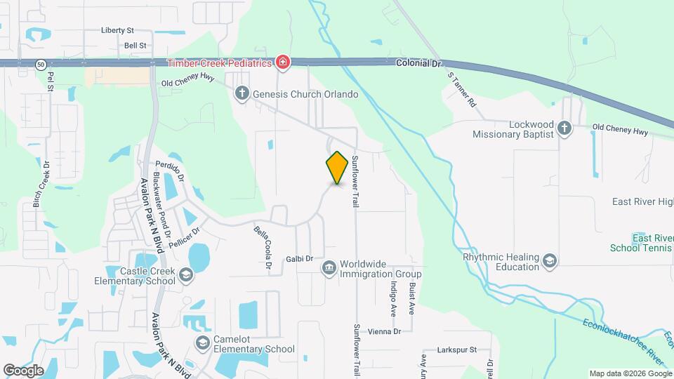 15612 Sarcee Ct Map and Location Details