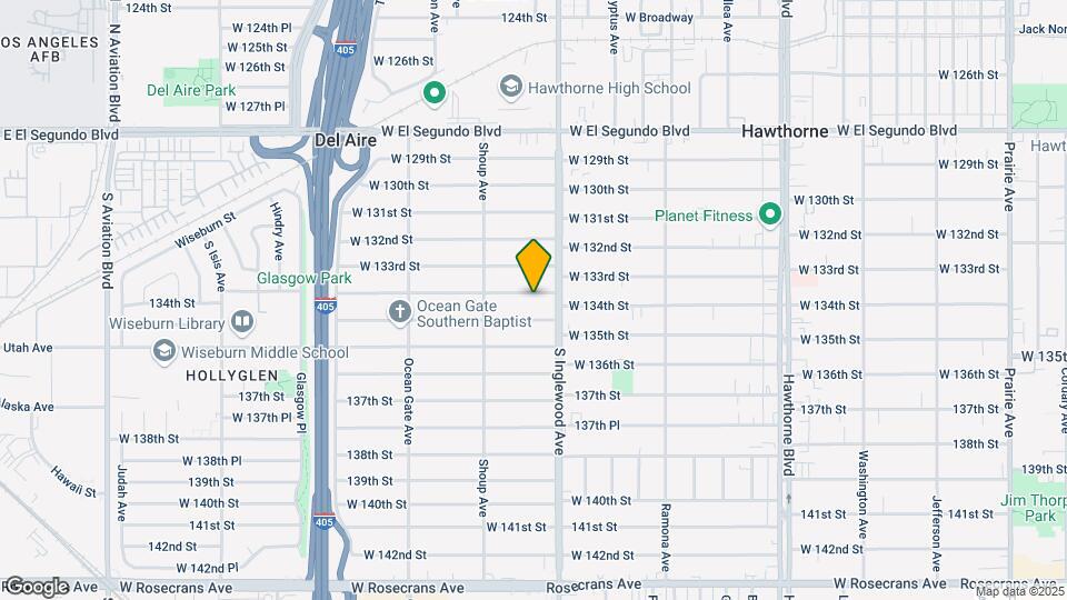4828 W 134th St Mapa y Detalles de la Ubicación