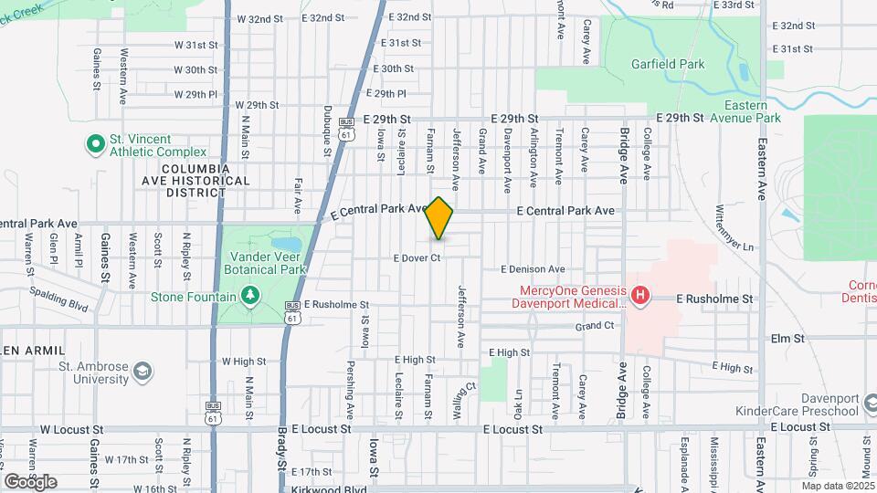 2415 Farnam St Map and Location Details