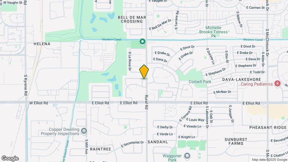 7317 S Palm Dr Map and Location Details