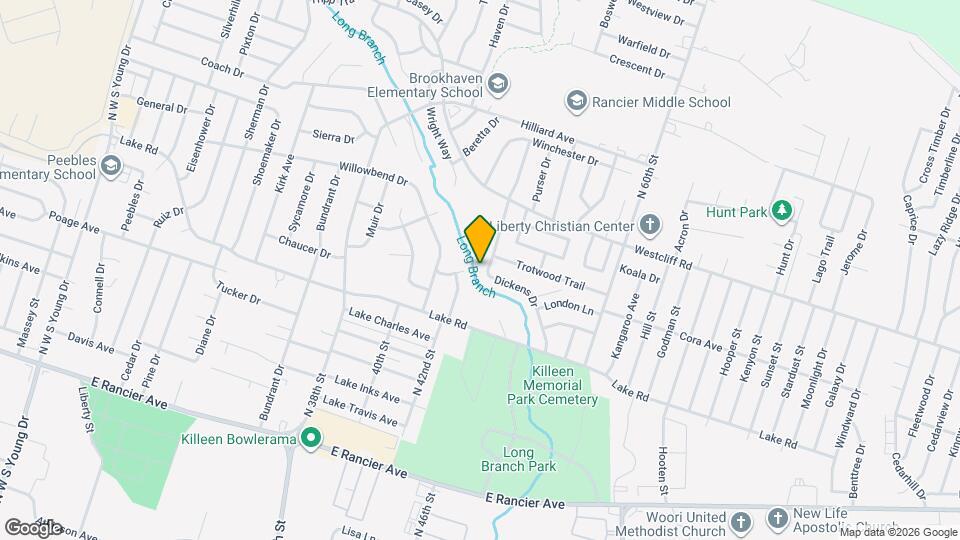 2017 Dickens Dr Map and Location Details