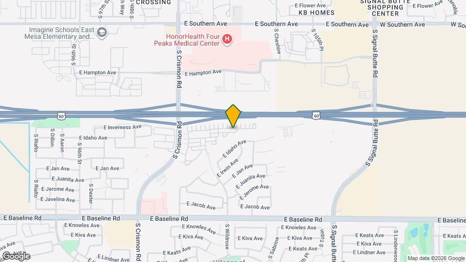 10215 E Isleta Ave Mapa y Detalles de la Ubicación