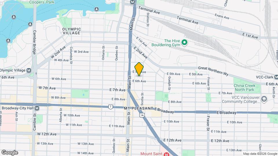 289 E 6th Ave, Unit 3XX Map and Location Details