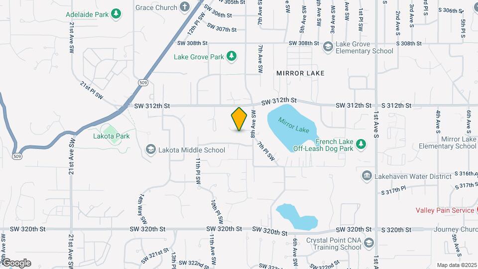 833 SW 313th Ct Mapa y Detalles de la Ubicación