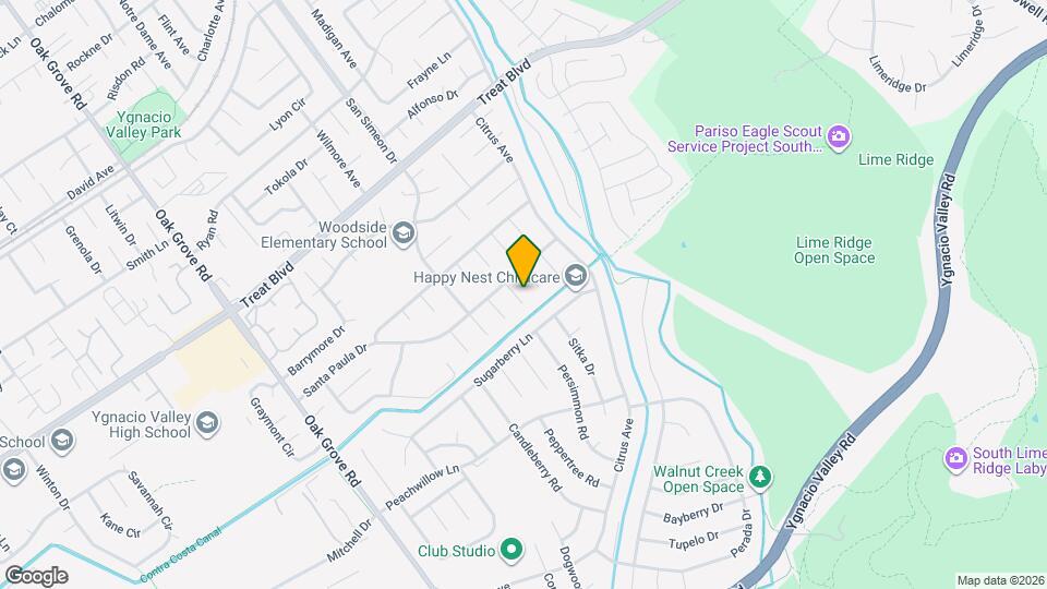 730 San Andreas Ct Mapa y Detalles de la Ubicación