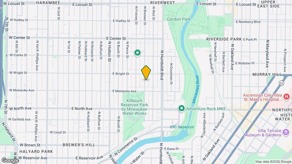 2442 N Bremen St Map and Location Details