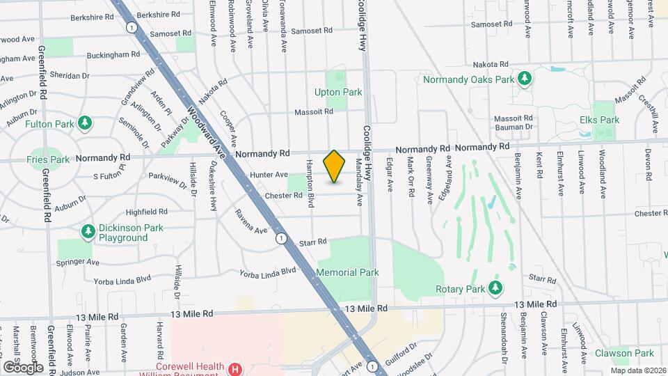 3402 Chester Rd Mapa y Detalles de la Ubicación