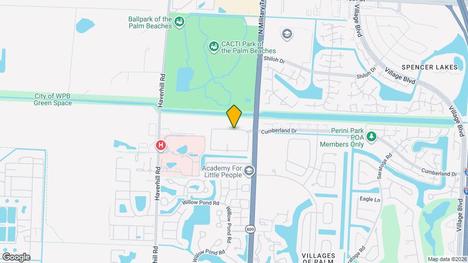 4616 Palmbrooke Cir Mapa y Detalles de la Ubicación