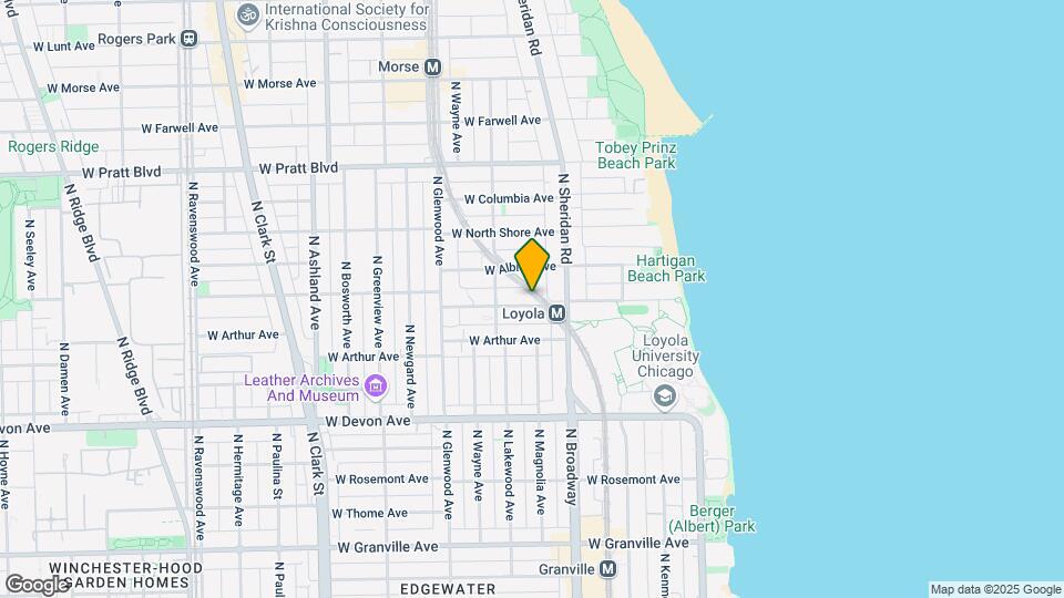1226 W Loyola Ave Mapa y Detalles de la Ubicación