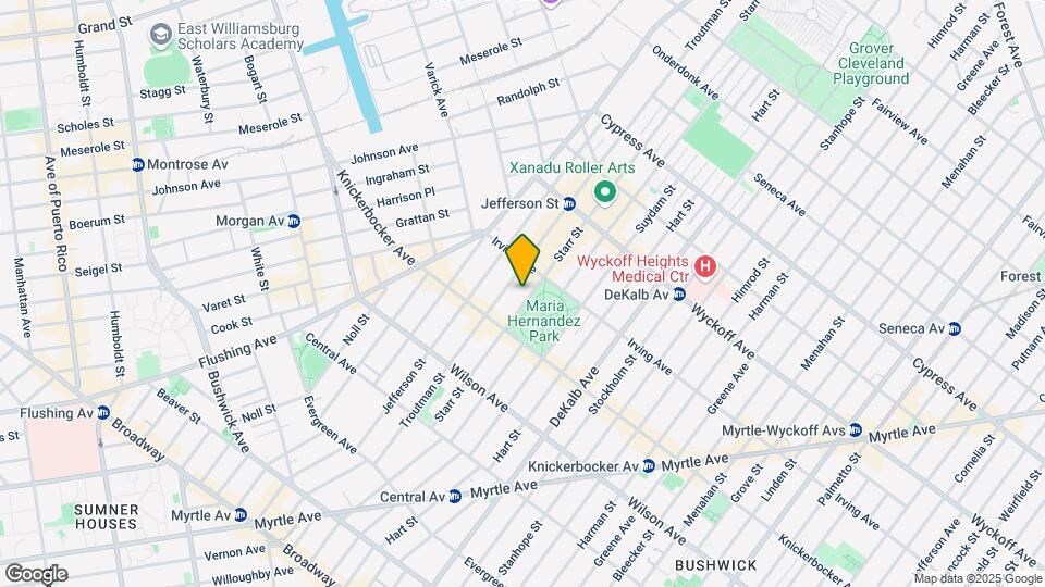 159 Starr St Mapa y Detalles de la Ubicación