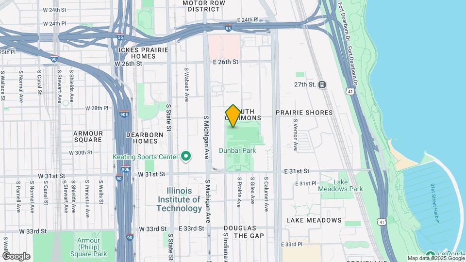 1231 S Indiana Ave Map and Location Details