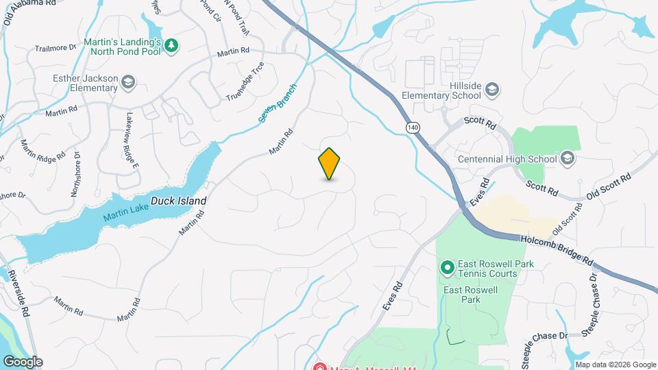 2110 Six Branches Dr Map and Location Details