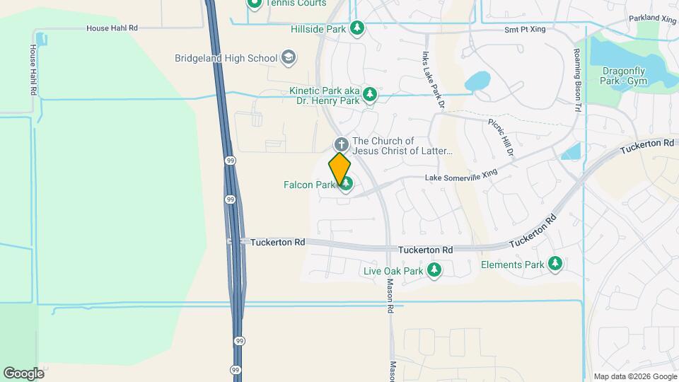 BRIDGELAND: PARKLAND VILLAGE Map and Location Details