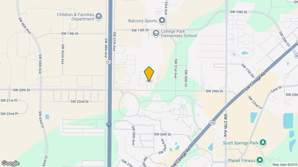 1923 SW 34th Ct Map and Location Details