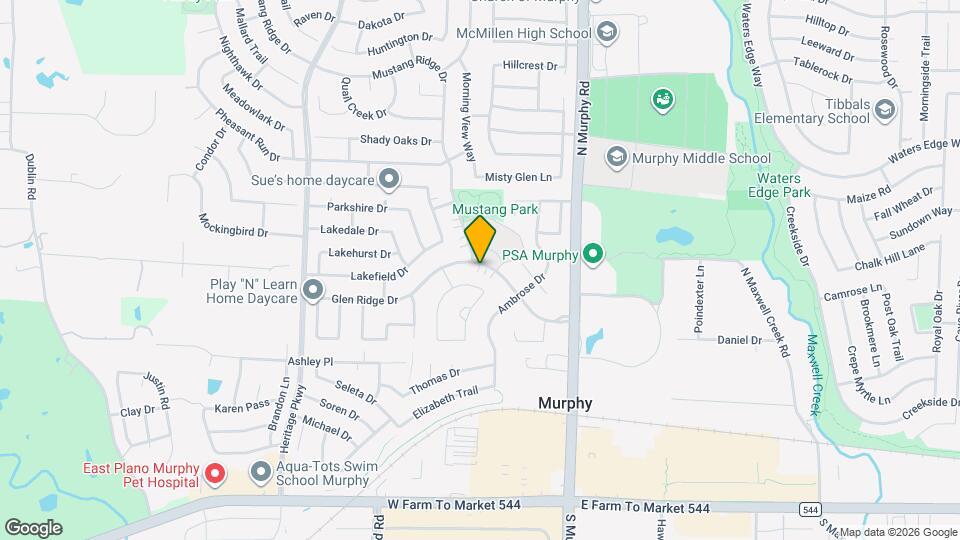 222 Glen Ridge Dr Map and Location Details
