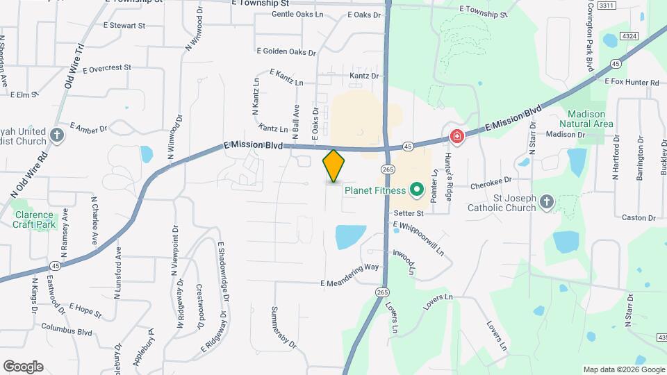 2575 E Meramec St Map and Location Details