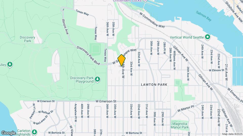 4207.5 34th Ave W Map and Location Details