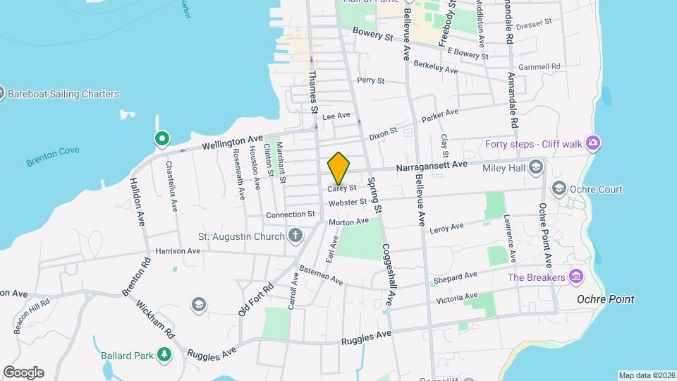 15 Carey St, Unit 2 Map and Location Details