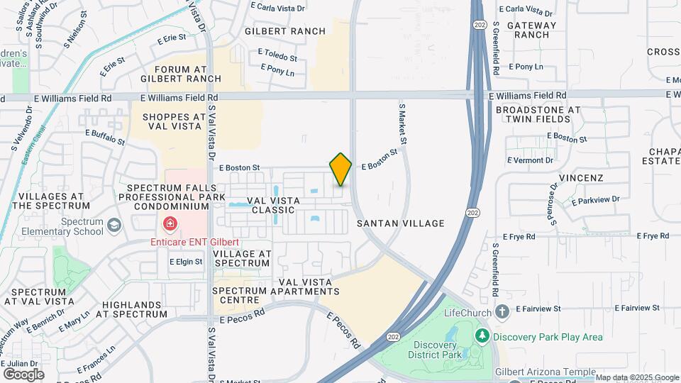 2664 S Peppertree Dr Map and Location Details