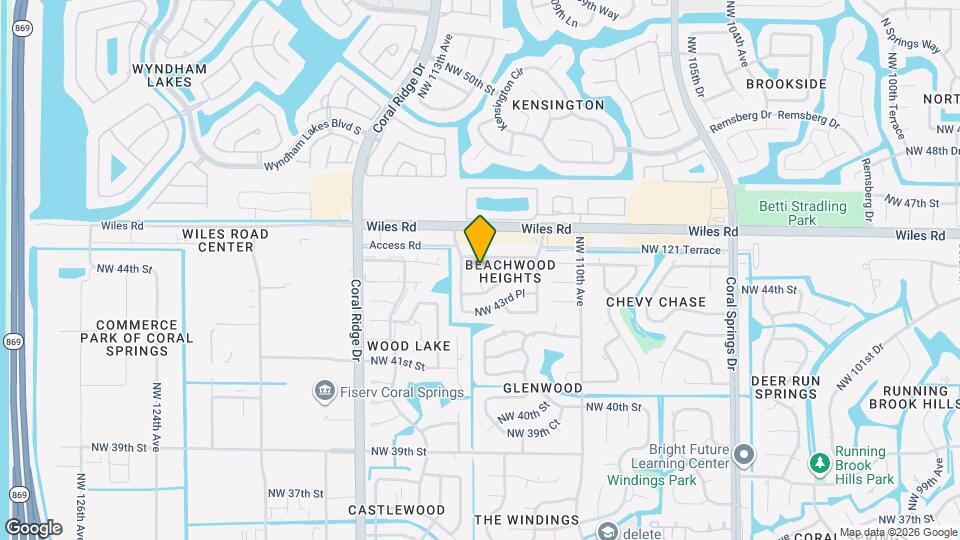 4462 NW 113th Ln Map and Location Details