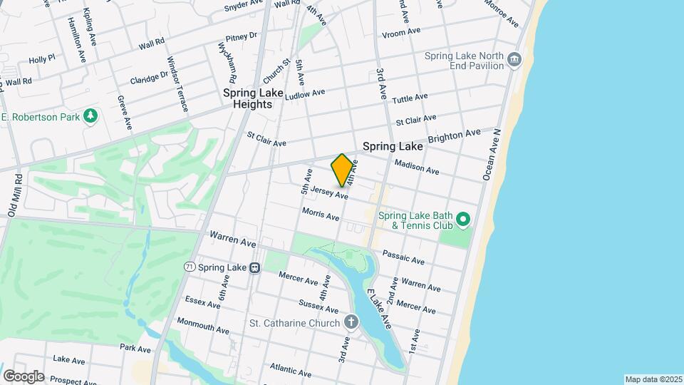 400 Jersey Ave Mapa y Detalles de la Ubicación