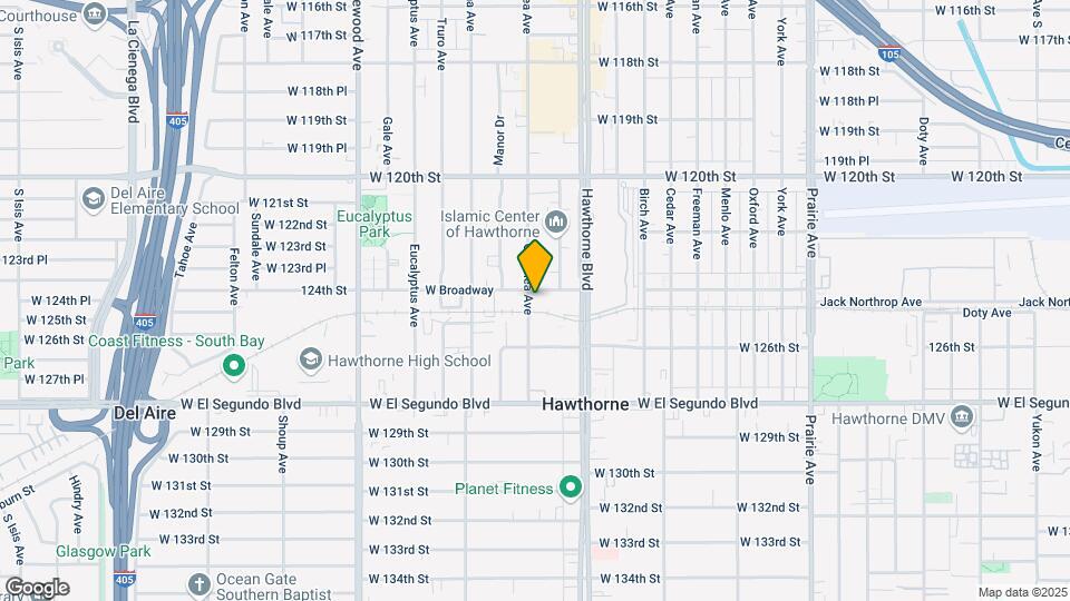 12420 Grevillea Ave Map and Location Details