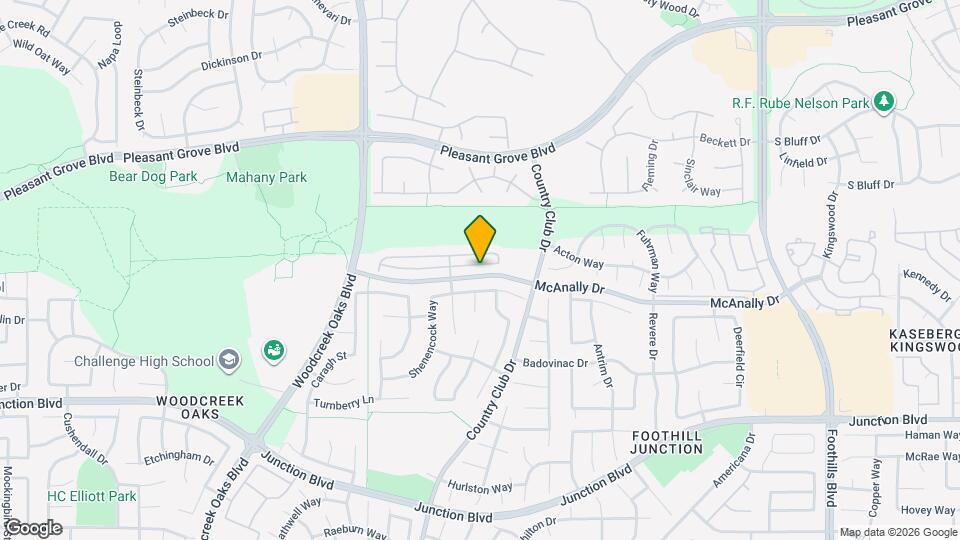 1576 Morning Glory Ln Map and Location Details