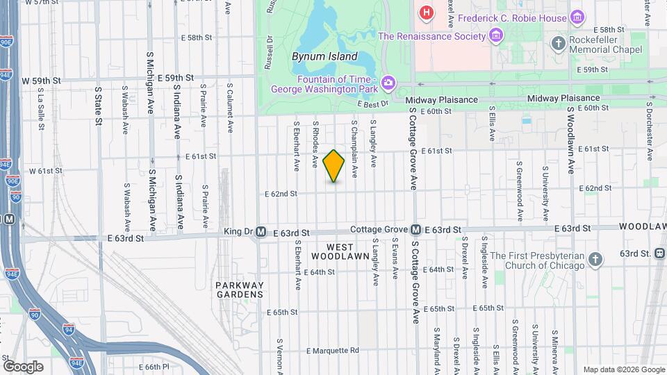 6150 S St Lawrence Ave Mapa y Detalles de la Ubicación