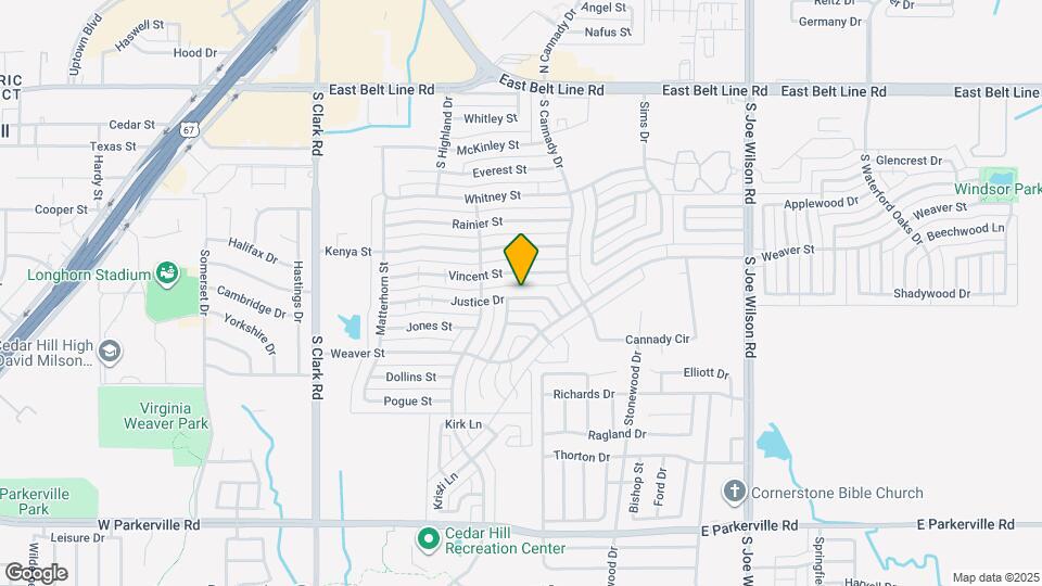 490 Justice Dr Map and Location Details