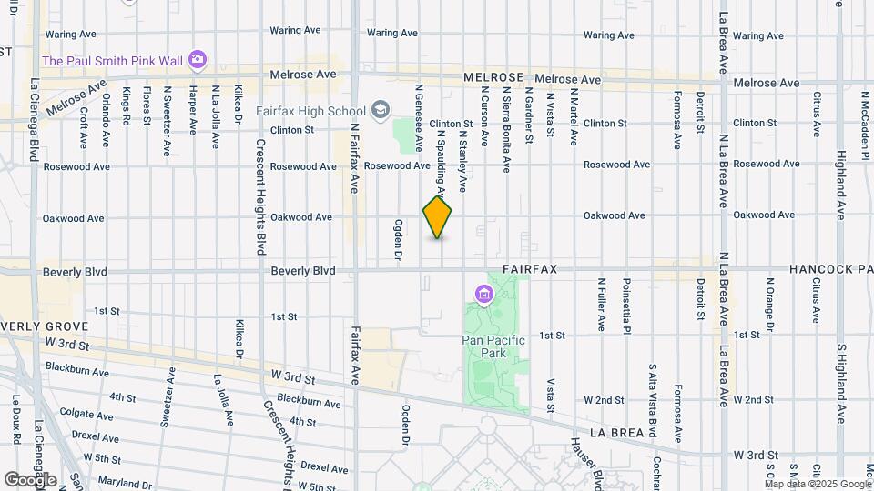331 N Spaulding Ave Map and Location Details