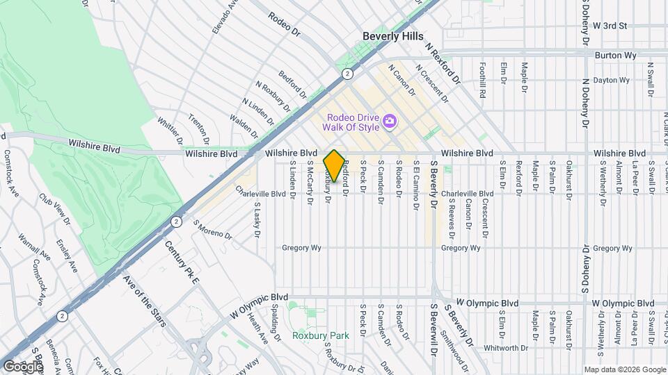 148 S Roxbury Dr Map and Location Details