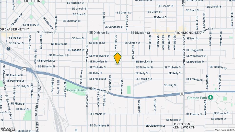 3011 SE Tibbetts St Map and Location Details