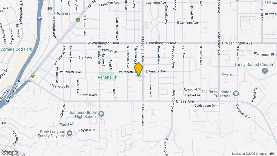910 S Magnolia Ave Map and Location Details