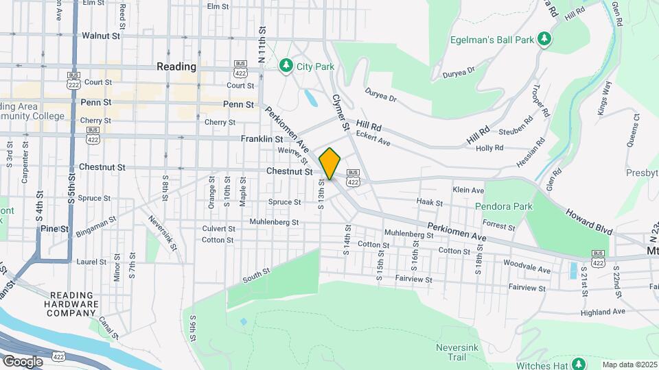 1320 Perkiomen Ave Map and Location Details