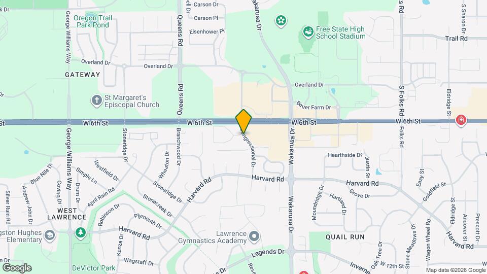 Prairie Commons Apartments Map and Location Details