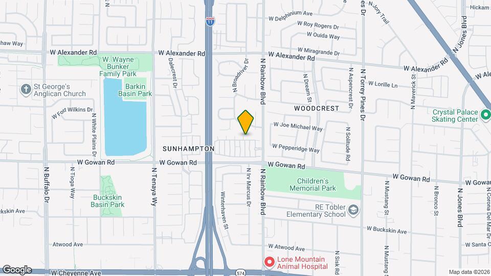 6800 Dorita Ave Map and Location Details