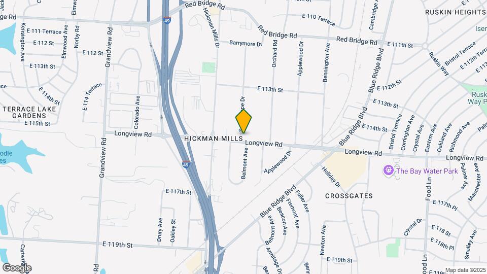6000 Longview Rd Map and Location Details
