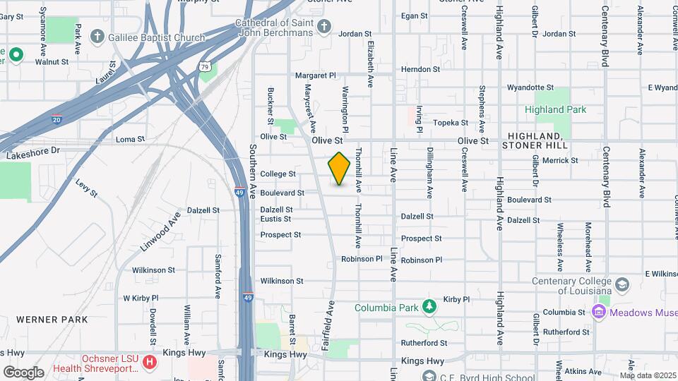 938 Boulevard St Map and Location Details