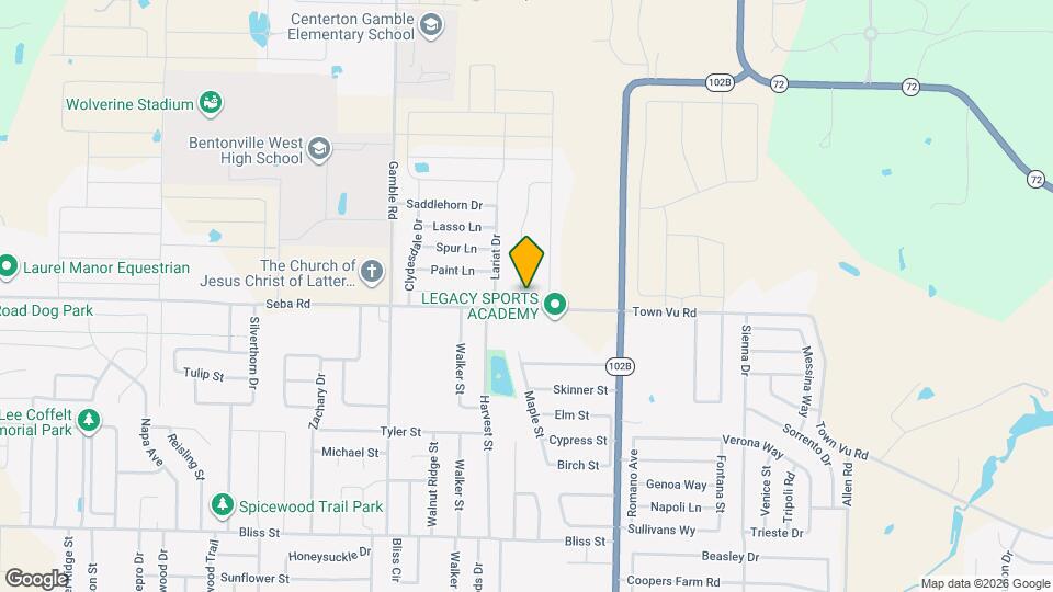 1110 Ellen Ray Ln Mapa y Detalles de la Ubicación