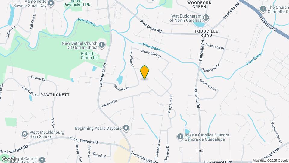 5801 Leaf Ct Map and Location Details