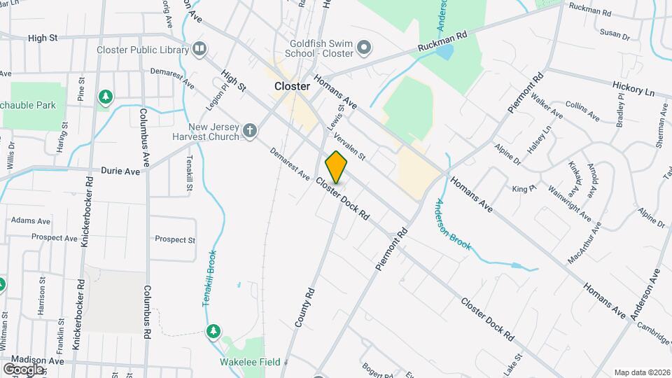 383 Closter Dock Rd Map and Location Details